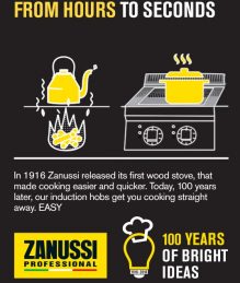 Zanussi Professional_induction from hours to seconds